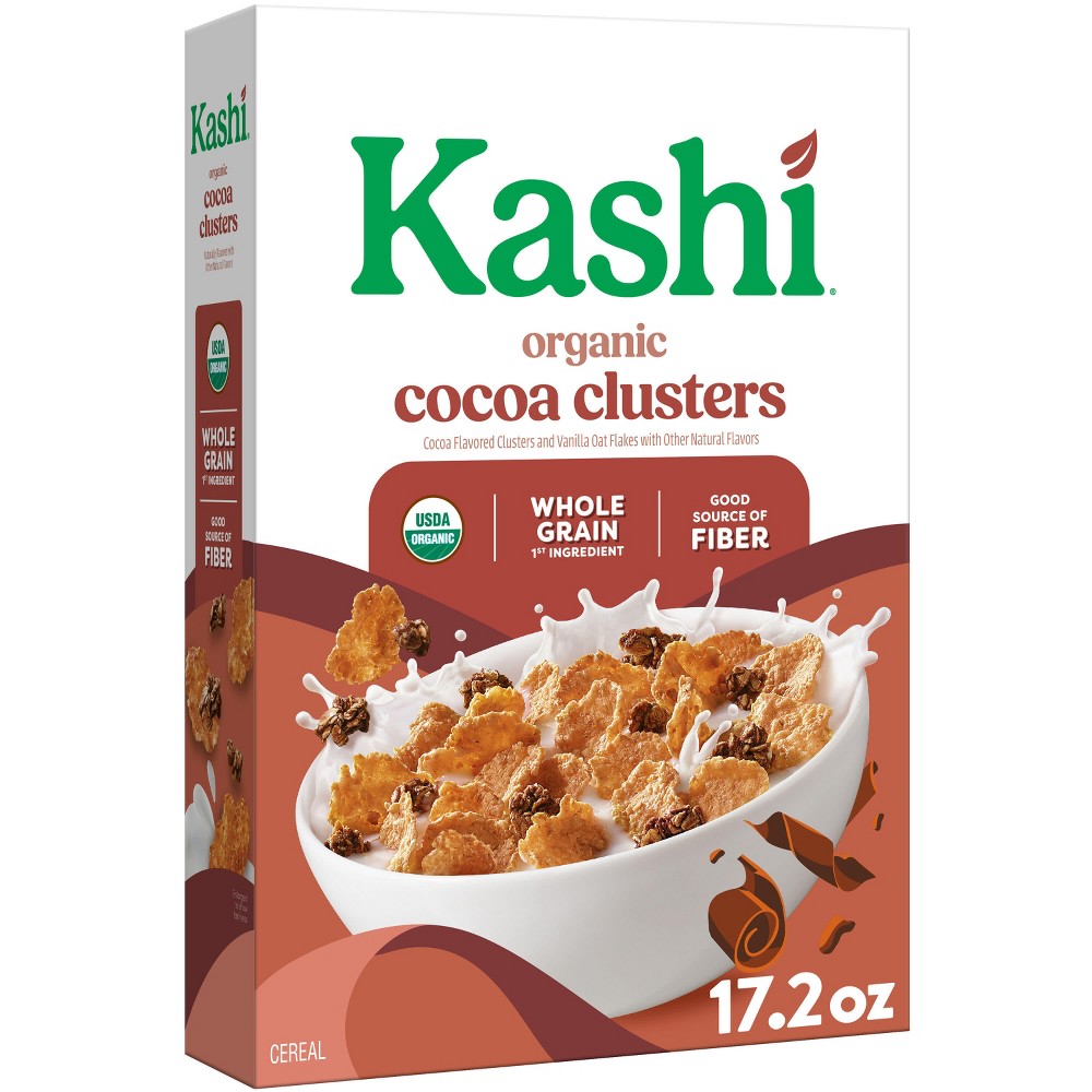 Kashi Organic Cocoa Clusters Breakfast Cereal - 17.2oz