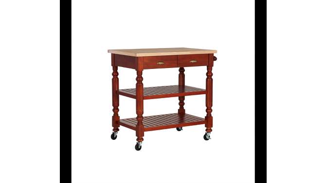 Barker Kitchen Cart and Islands - Linon, 2 of 17, play video