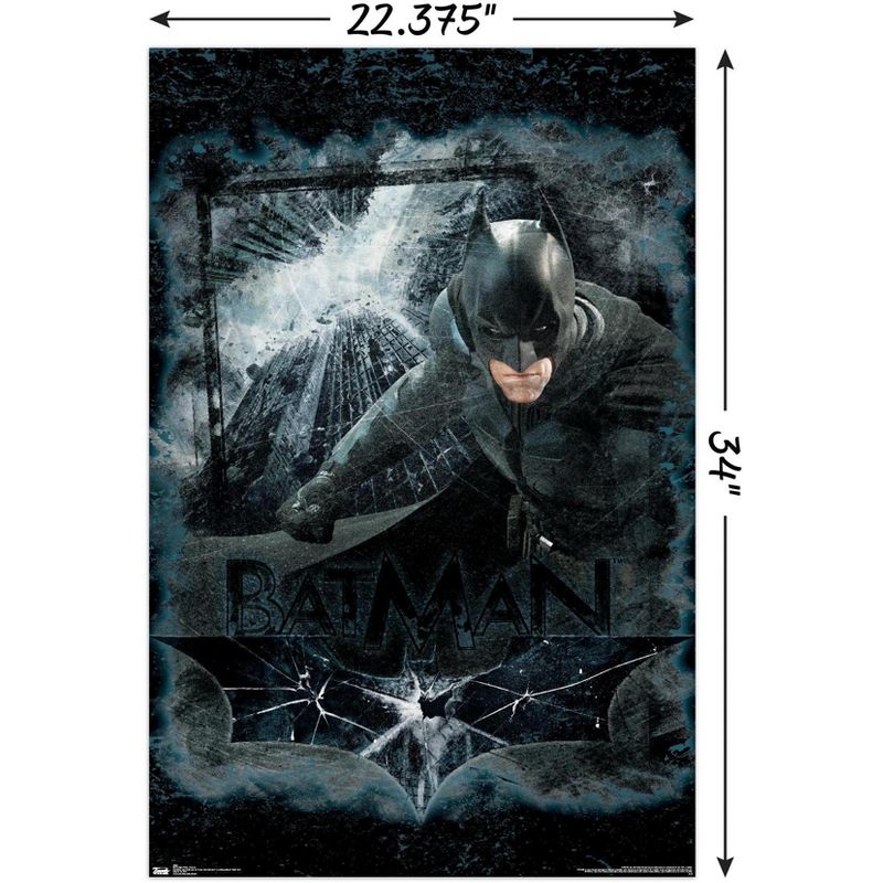 Trends International DC Comics Movie - The Dark Knight Rises - Batman Unframed Wall Poster Prints, 3 of 7