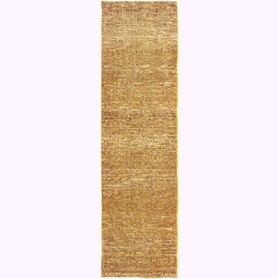 Oriental Weavers Atlas 8033R Gold/ Multi Indoor Area Rug - 2'6" x 12'