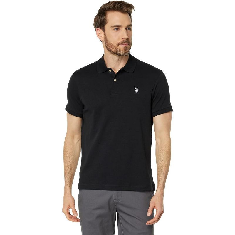 U.S. Polo Assn. Men's Slim Fit Interlock Polo Shirt, 1 of 4