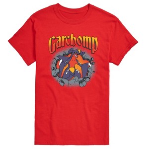 Men's - Pokémon - Garchomp Rocks Short Sleeve Graphic T-Shirt - 1 of 3