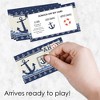 Big Dot of Happiness Ahoy Nautical - Baby Shower or Birthday Party Game Scratch Off Cards - 22 Count - 2 of 4