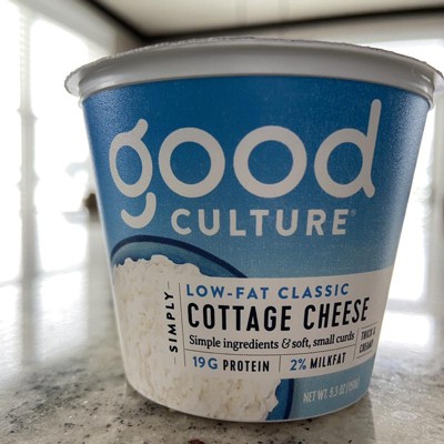 Good Culture 2% Low-fat Classic Cottage Cheese - 5.3oz : Target