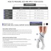 Truform Compression Socks, 20-30 mmHg, Men's Gym Socks, Knee High Over Calf Length - 2 of 4