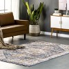 Nuloom Hannah Distressed Traditional Medallion Fringe Indoor Area Rug - 2 of 4