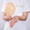 PartyWoo Balloons Nude Boho Apricot Beige 5 Inch 50 pcs - 2 of 4