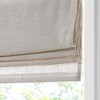 Gracie Mills Eulalie Cordless Lightweight Linen Blend Roman Shade - 3 of 4