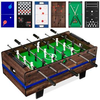 QWERTP 4 in 1 Multi Function Game Table for Indoor Game Table Mini Game  Tables Foosball Table Air Hockey Table Pool Table Mini Table for Children