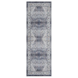 COZONY Washable Vintage Area Rug, Non-Slip Low Pile Indoor Carpet for Living Room and Bedroom - 1 of 4