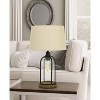 Cal Lighting 100W Ciney Glass/Metal/Pine Wood Table Lamp With 25W Night Light (Edison Bulb included) - image 3 of 3