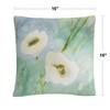 By Sheila Golden 16 X 16 Decorative Throw Pillow by Trademark Fine Art - 4 of 4