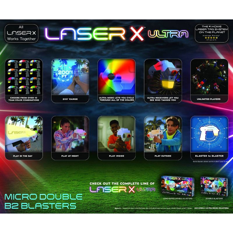 Laser X Ultra Micro B2 Blaster, 4 of 6