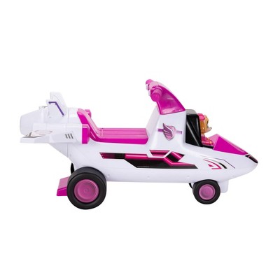 PAW Patrol Skye Fighter Jet Kids&#39; Ride-On Vehicle with Lights, Sounds, Storage and Walking Bar_4