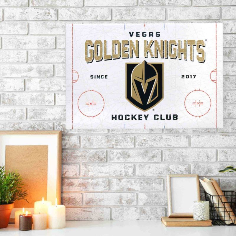NHL Vegas Golden Knights Rink Canvas, 5 of 6