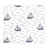 Hudson Baby Infant Boy Cotton Flannel Receiving Blankets, Sailboat, One Size - image 2 of 2