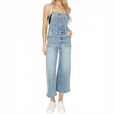 Women's Crop Straight Overalls - RISEN