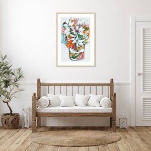 Amanti Art Gentle Reminder by A. Fitzsimmons Wood Framed Wall Art Print - 1 of 4