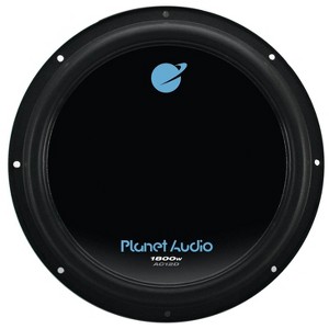 Planet Audio AC12D 1800 Watts 4 Ohm Dual Voice Coil Car Audio Subwoofer - 1 of 4