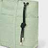 Charm with Tubular Strap - A New Day™ Black: Handbag Organizer, Solid Pattern, 14" Length - 2 of 2