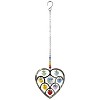 Woodstock Crystal Suncatchers, Heart of Hearts Chakra, Crystal Wind Chimes For Inside, Office, Kitchen, Living Room Decor, 4.5"L - 2 of 4