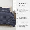 Quatrefoil & Farmhouse Vine Prints 3PC Duvet Cover & Shams Set, Ultra Soft, Easy Care - Becky Cameron - 3 of 4