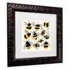 Trademark Fine Art - Jenny Frean Inky Bees Matted Framed Art - 3 of 4