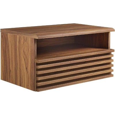 Modway Render Wall-Mount Nightstand