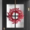 22" Cluster Berry Artificial Christmas Wreath Red - Wondershop™ - 2 of 3