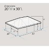 Party Tents Direct Weekender West Coast Frame Party Tent with Sidewalls - 2 of 4