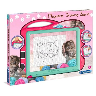 Clementoni Magnetic Drawing Board Cats 18568