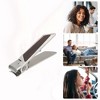 Unique Bargains Nail Clippers for Nail Care Stainless Steel 1 Pc - 2 of 4