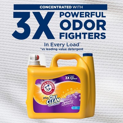 Arm & Hammer Plus OxiClean Odor Blasters HE Liquid Laundry Detergent - Thumbnail 2