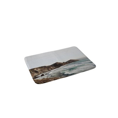 Almost Makes Perfect Big Sur Bath Mat Blue - Deny Designs