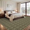 Washable Geometric Modern Area Rugs for Bedroom Living Room, Low Pile Non Slip Floor Carpet for Home Office - 4 of 4
