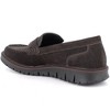 Mateo Made in Italy Men’s Suede Penny Loafers by Alpine Swiss - 3 of 4