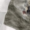 Boersma Schnauzer Flannel Blankets Cozy Blanket Super Soft Cozy Warm Puppy Dog Throw Blanket for Couch Bed Sofa Office Cute Schnauzer Gifts 30"x40" - 4 of 4