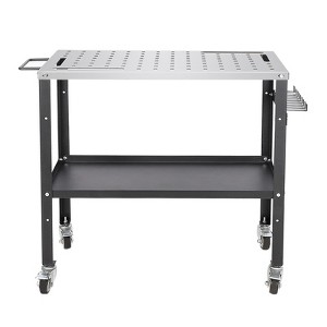Welding Workbench Table -1200/ 600LBS Capacity with Locking Casters - 1 of 4