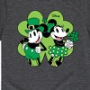 Boys' - Disney - Mickey Minnie Shamrock Short Sleeve Graphic T-Shirt - 2 of 4