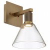 Access Lighting Port Nine 1 - Light Wall Light in  Antique Brushed Brass - 4 of 4