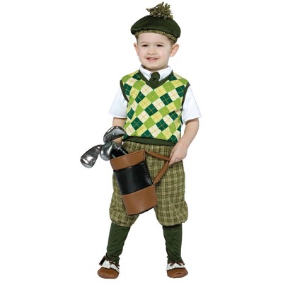 Imposta Costumes Boys' Future Golfer Costume Apparel Set Green 4-6x