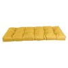 Blazing Needles, 51-inch by 19-inch Tufted Solid Outdoor Spun Polyester Loveseat Cushion - 2 of 3