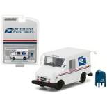 "United States Postal Service" (USPS) Long Life Postal Mail Delivery (LLV) & Mailbox Accessory 1/64 Diecast Model Greenlight