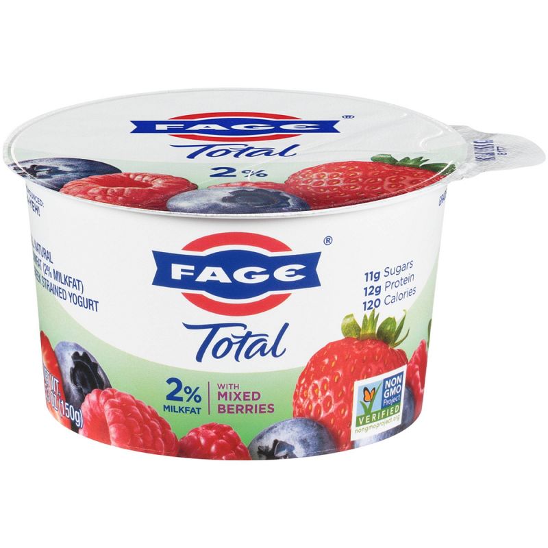 FAGE Total 2% Milkfat Mixed Berry Greek Yogurt - 5.3oz, 3 of 5