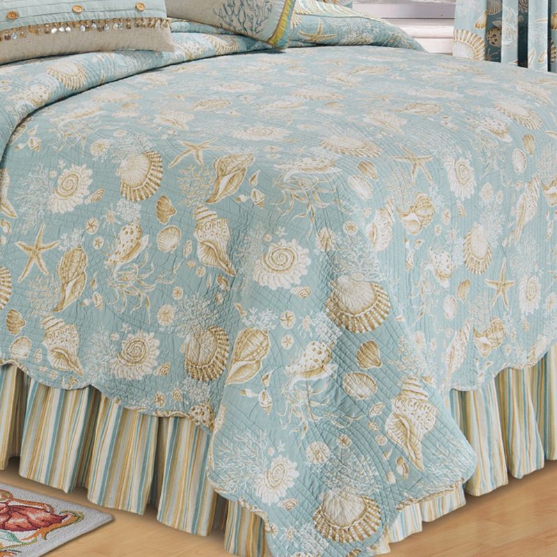 C&F Home Natural Shells Quilt, 2 of 5