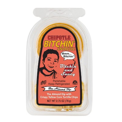 Chipotle Bitchin' Sauce & Tortilla Chips Snack - 2.75oz