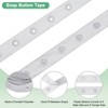 Unique Bargains Plastic Snap Buttons, Plastic Snaps for Sewing - 2 of 4