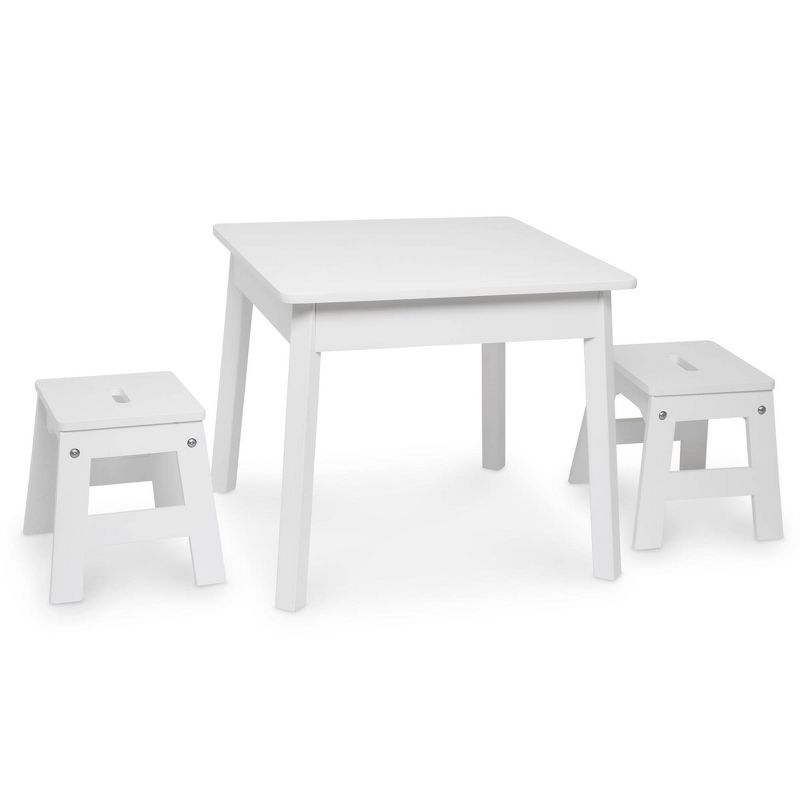 Melissa &#38; Doug Wooden Square Table - White, 6 of 8