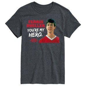 Men's - Ferris Bueller's Day Off - Ferris My Hero Short Sleeve Graphic T-Shirt - 1 of 4