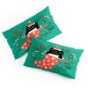 Deny Designs King Carriecantwell Festive Feline Comforter and Pillow Sham - 4 of 4